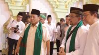 Silatnas di Palembang Capres Prabowo Beri Pesan Menyentuh Kepada Ulama dan Santri