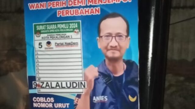 Driver Ojol Kota Pekalongan Nyaleg Pemilu 2024