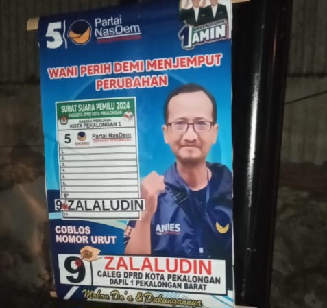 Driver Ojol Kota Pekalongan Nyaleg Pemilu 2024