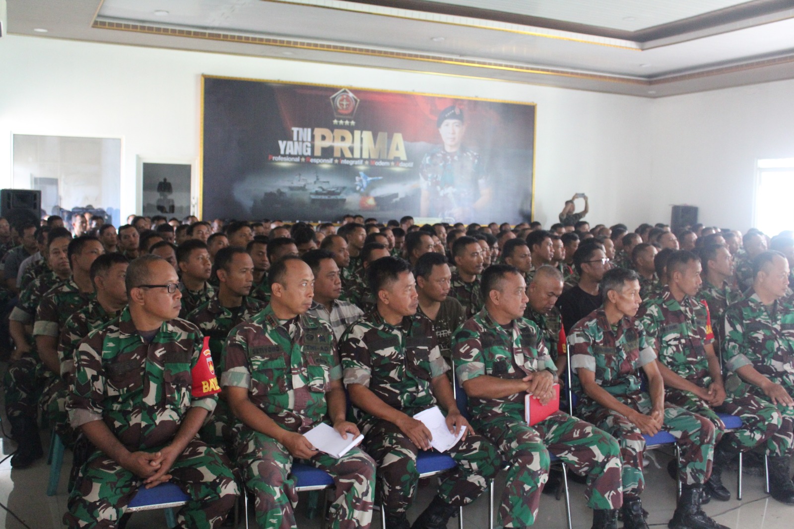 Dandim 0736/Batang Tekankan Kembali Netralitas TNI Dalam Pemilu 2024