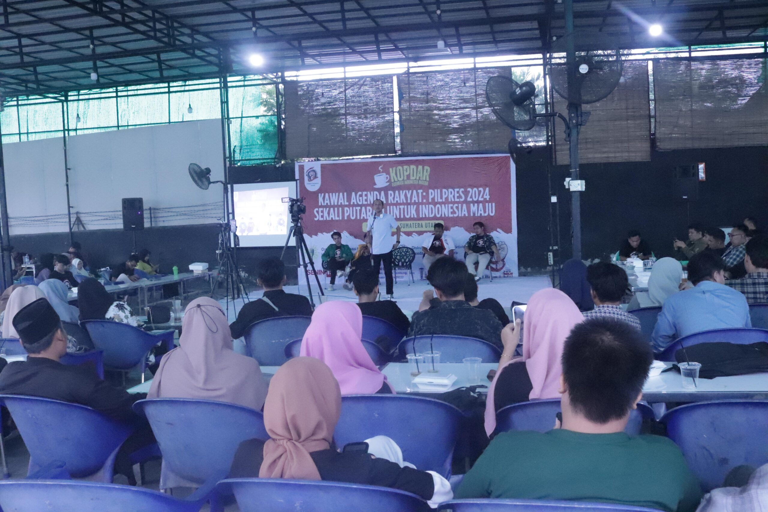 Aktivis dan Mahasiswa Sumut Kompak Suarakan Pilpres 2024 Sekali Putaran